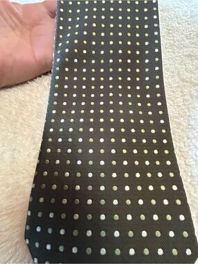 Tall/Long - Black Polka Dot Necktie